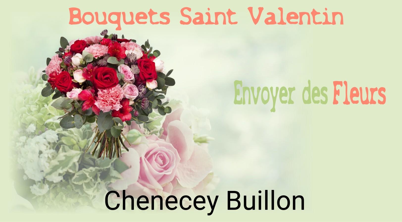 Roses de Saint-Valentin livrées à Chenecey-Buillon